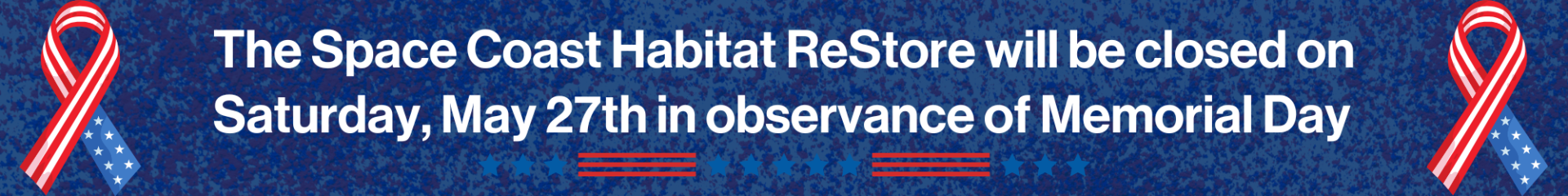 Closed for Memorial Day Main Website Banner (1)