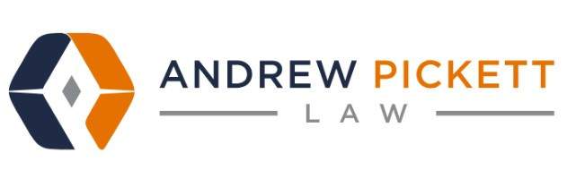 Andrew Pickett Law logo White Background